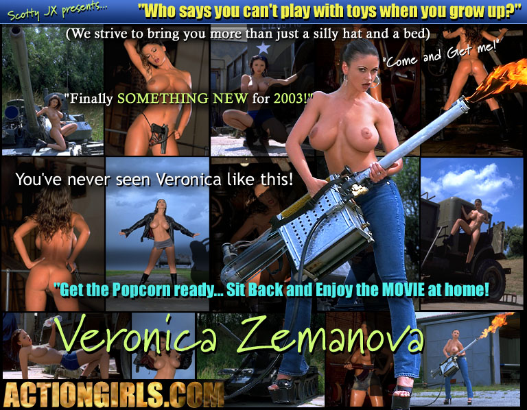 Actiongirls.com's Veronica Zemanova.